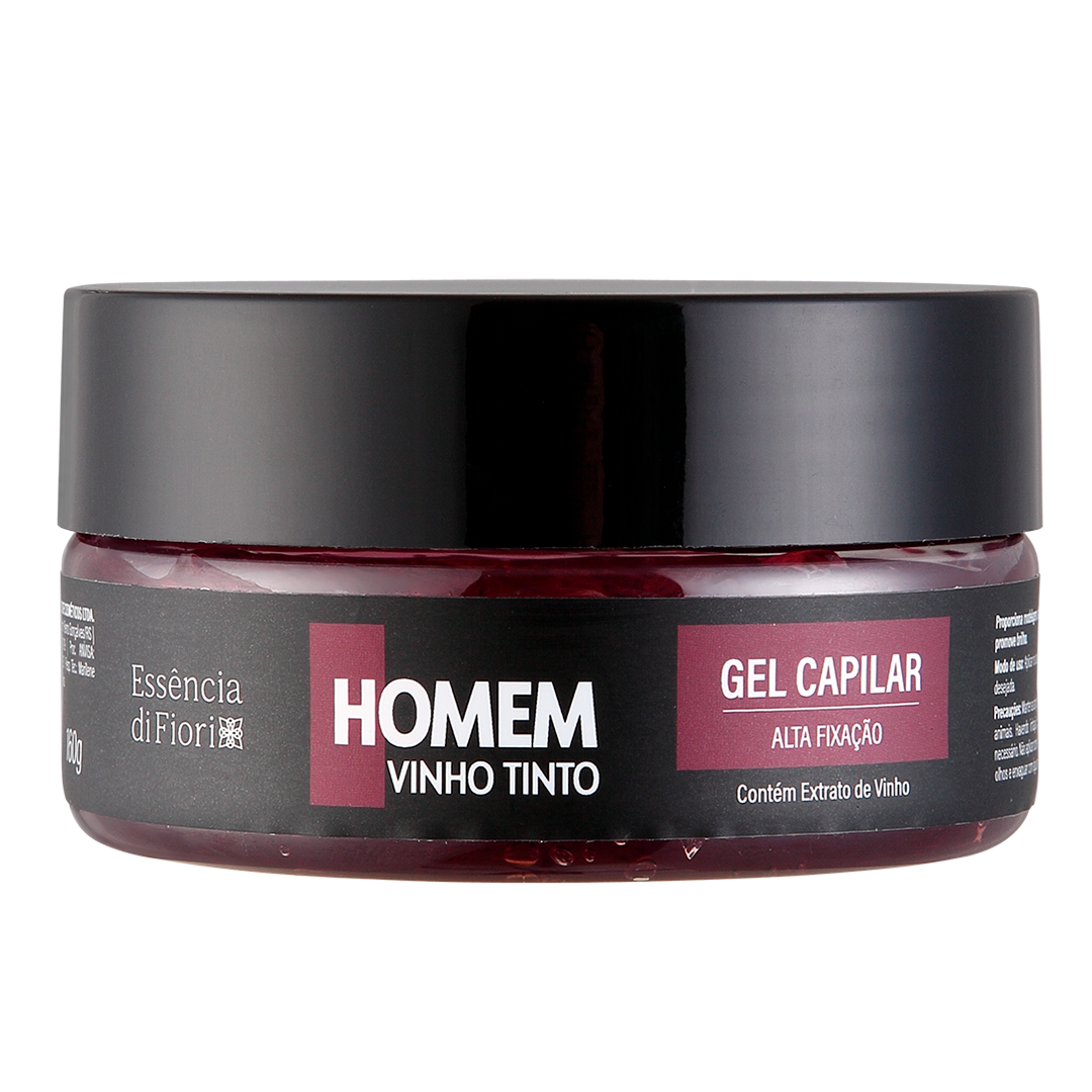 Gel Fixador Capilar - Homem Vinho Tinto
